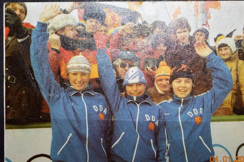Sammelbild ddr olympischer - ddr, "