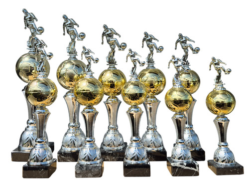 10er serie fußballpokale mit - fußballpokale,