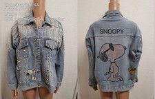 Snoopy Glitzer Jeansjacke