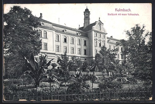 Kulmbach stadtpark mit - kulmbach,, neuer