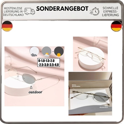 Photochrome lesebrille oval - photochrome,