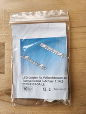 Für Tamiya Scania 3-Achser Truck LED Leiste Paar Vollprofilboxen 1:14