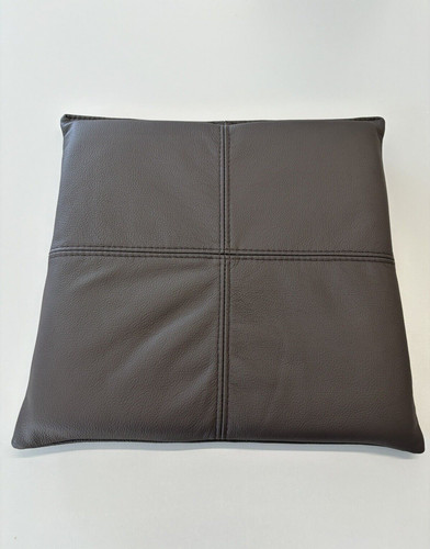 Echt leder kissen - leder,