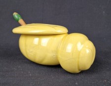 Vintage Honigtopf Keramik - Biene Bienenform Hummel - 14 cm - 1970er