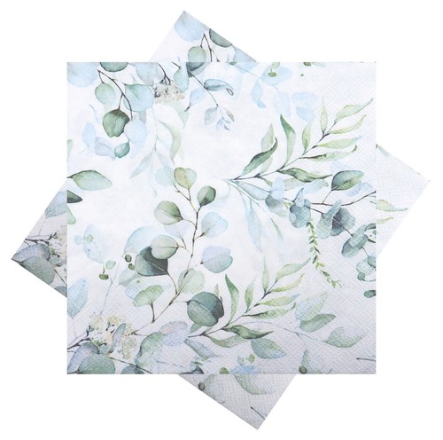 Servietten 33x33cm salbei - servietten,