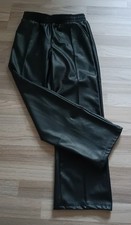 NEU! TOLLE LEDERIMITAT HOSE / KUNSTLEDER HOSE  / SCHLUPFHOSE GR.152 VON Y.F.K.