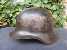 DEUTSCHER  - STAHLHELM    2.WK  mit Innenhelm 