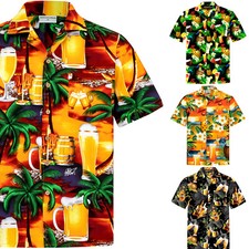 Herren Hawaii Hemd 100%