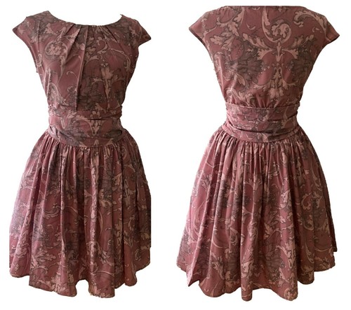 Größe pink 50s vintage - 12,