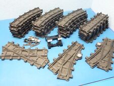 RC Eisenbahn Schienen 18 gebogene 6 gerade 2 Weichen 1 Kreuz Playmobil 2280