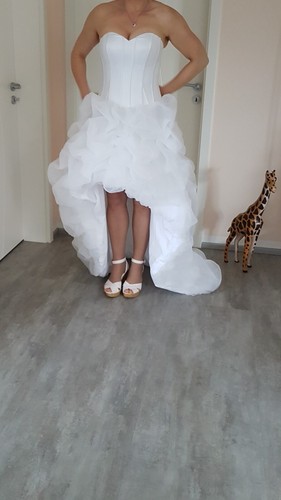 Hochzeitskleid neu vorn - hochzeitskleid, kurz