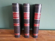 Illustrierte Lexikons | Drei Große Bände | 1971 | Schwere Und Gute Qualität