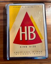 Altes Zigarettenetui HB, Motiv