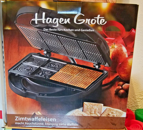 Neuwertiges waffeleisen - neuwertiges,