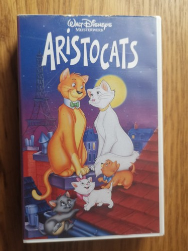 Walt disney aristocats vhs - disney,