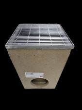 ACO Self Hofablauf mit Edelstahlrost  25x25x36,5 cm PKW befahrbar