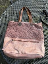 ANOKHI Tasche Damen Leder Groß Fransentasche Shopper Boho BAG Ethno LOOK