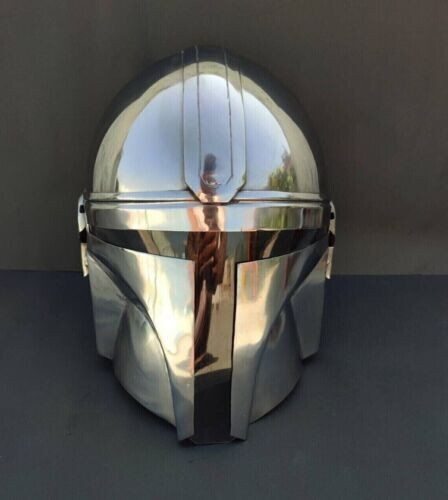 Stahl mandalorianer helm mit - helm,
