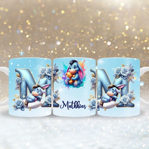 Tasse aah esel buchstabe mit - tasse,