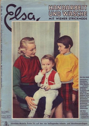 Elsa 1952 handarbeit - elsa, nr.