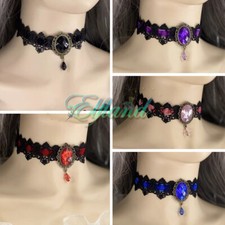 Samtband Halsband Kropfband Choker * Trachten Dirndl * Punk Gothic