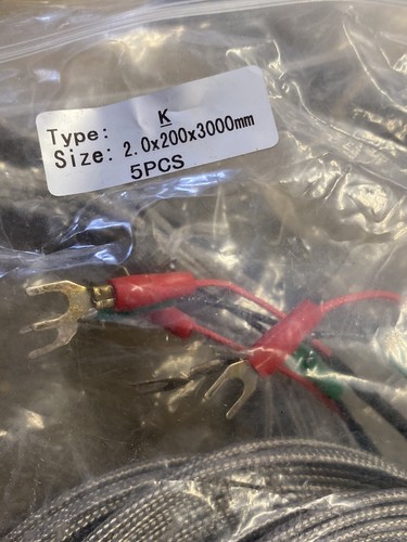 Typ thermoelement sonde - 6x,