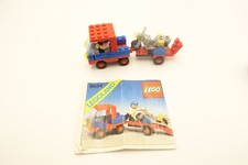 ❗️Lego City 6654 Auto + Anhänger + Motorrad v. 1983 ❗️GUTER ZUSTAND VOLLSTÄNDIG