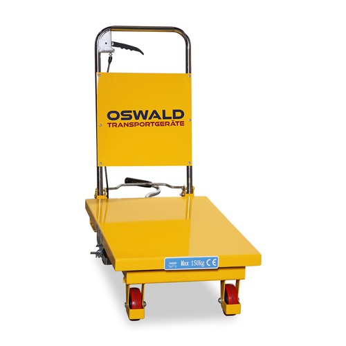 Fahrbarer hubtisch 150 - 150, kg,