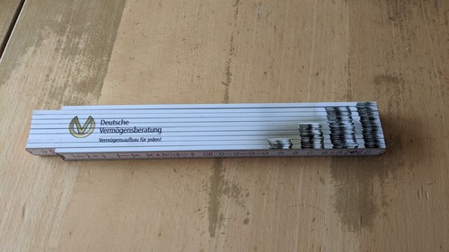Meterstab zollstock werbung - meterstab,