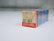 1x Telefunken ECC808 HiFi Tubes NEW in sealed BOX