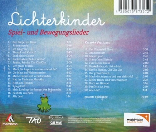 Lichterkinder spiel und - lichterkinder,