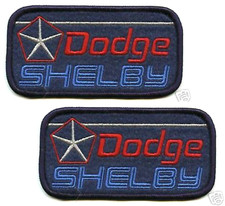 1983 Dodge Shelby Ladegerät Performance Teile Eisen/Aufnähen 2-PATCH