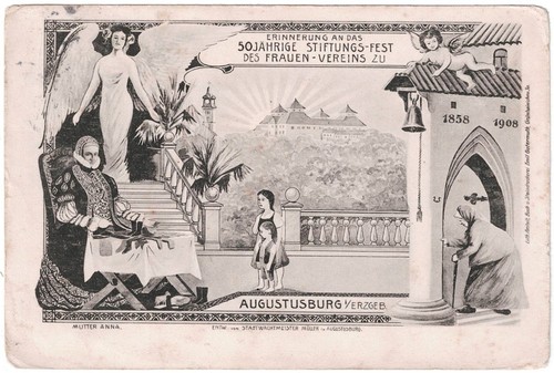 Alte augustusburg - ak,