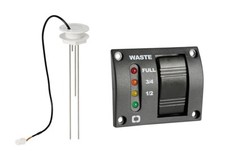 Fäkalientankanzeige mit Geber 12V & 24V Fäkalientank Bootstoilette Grauwasser