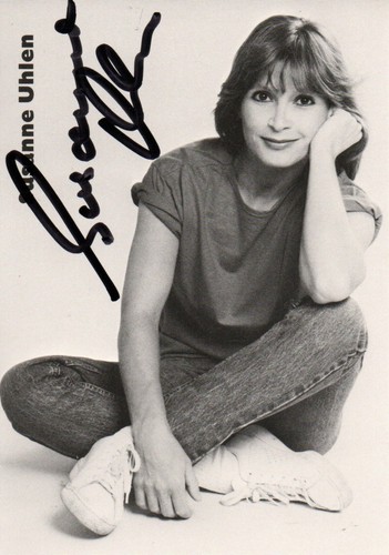 Autogramm susanne uhlen - -,