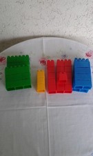 bunte Spielbausteine Blocks Wader ? GEGU ? 39 Stück 367 Gramm