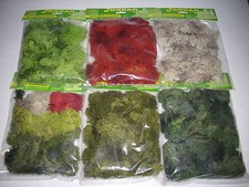 (6,875€/100g)  Jordan H0/N/Z  Islandmoos 80g  Moos verschiedene Farben  NEU  OVP
