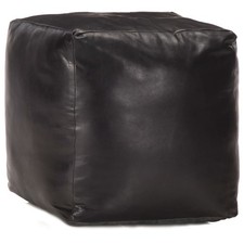 Leder Sitzpouf | Ziegenleder |