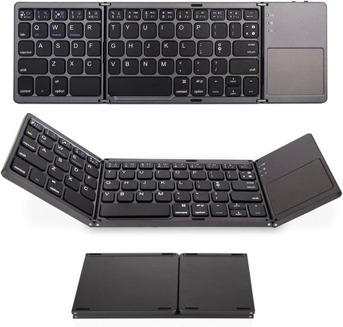 Faltbare bluetooth tastatur - faltbare, bluetooth-tastatur