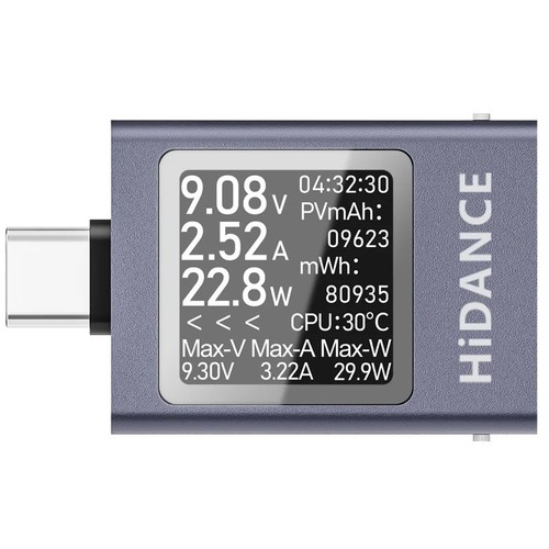 Typ usb tester voltmeter - typ-c,
