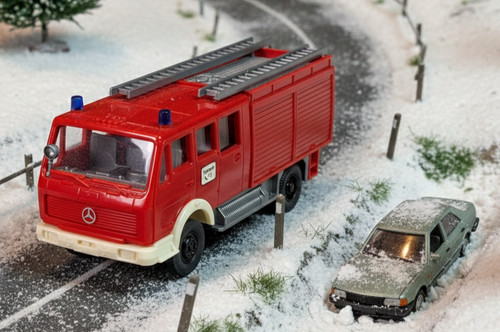 Wiking mercedes 1619 - mercedes, fw