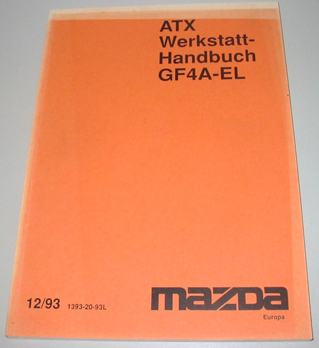 Werkstatthandbuch mazda xedos - werkstatthandbuch,
