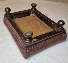 Antike Fußbank / Fußablage