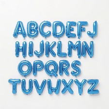 Aluminium Folien Buchstaben