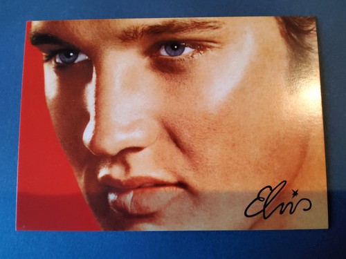 Werbepostkarte mit elvis - mit,