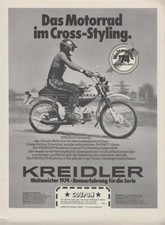 Kreidler Mustang Cross - Reklame Werbeanzeige Original-Werbung 1974