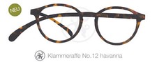 Klammeraffe Lesebrille Panto Horn Schwarz Blau Aqua alle  Farben Stärken SALE