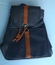 Damen Stadt Rucksack dunkelblau  NEU