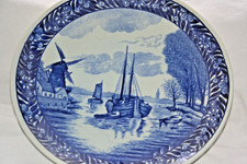 Delfter Blau Wandteller mit