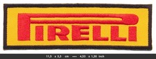PIRELLI Aufnäher Patch Auto Motorrad Reifen tires Motorsport Formel 1 F1 Moto GP